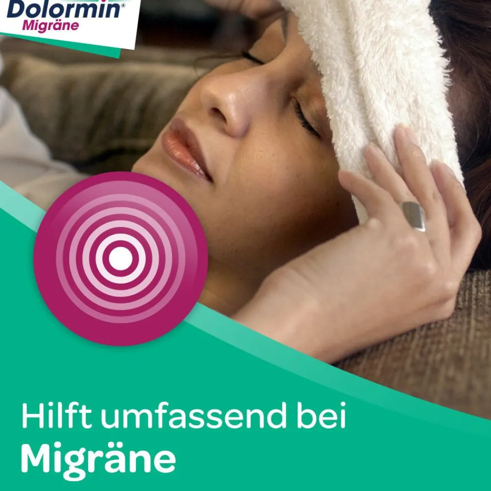 Migräne 400 mg Ibuprofen bei Migränekopfschmerzen - Jetzt 20% mit dem Code 20 sparen*|Dolormin