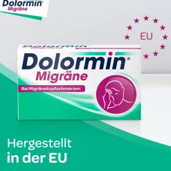 Migräne 400 mg Ibuprofen bei Migränekopfschmerzen - Jetzt 20% mit dem Code 20 sparen*|Dolormin