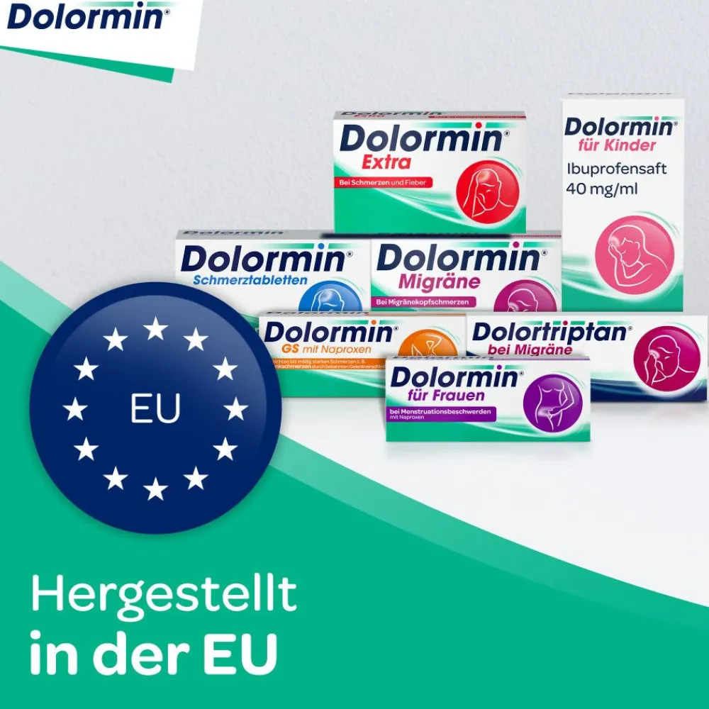 Migräne 400 mg Ibuprofen bei Migränekopfschmerzen - Jetzt 20% mit dem Code 20 sparen*|Dolormin