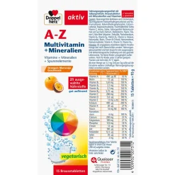 ® aktiv A-Z Multivitamin + Mineralien Brausetabletten>Doppelherz Online