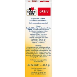 ® aktiv Lecithin + B-Vitamine Kapseln|Doppelherz Sale