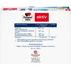 ® aktiv Omega-3 Seefischöl 1000|Doppelherz New