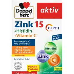 ® aktiv Zink + Histidin + Vitamin C|Doppelherz Outlet