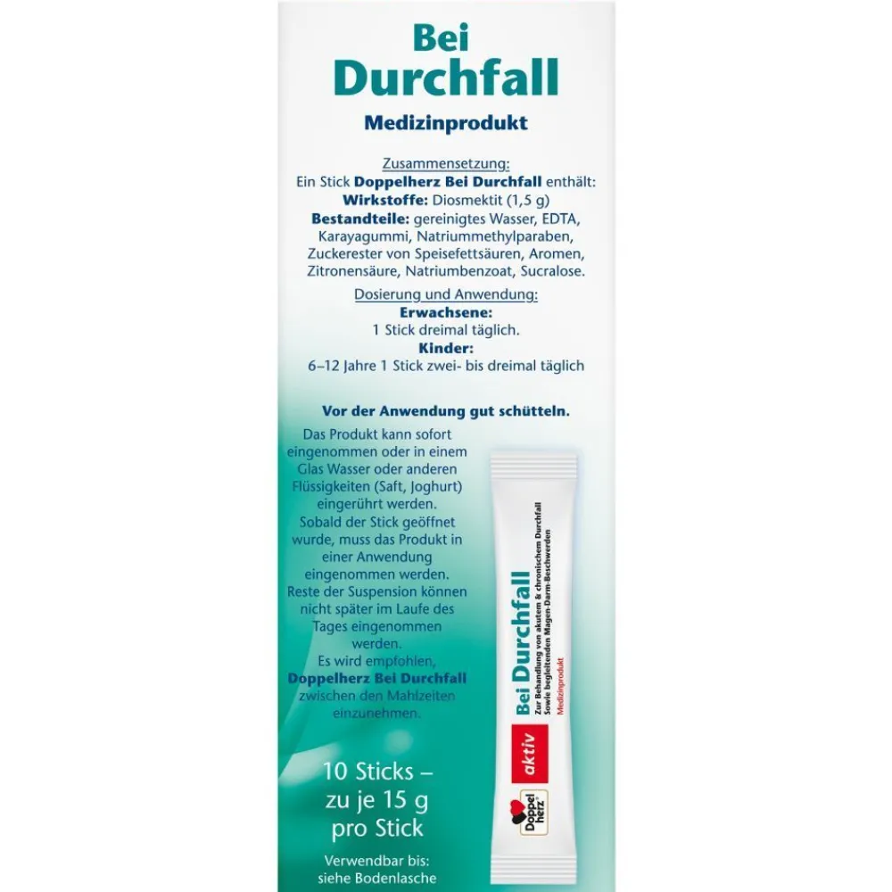 Bei Durchfall flüssig Sticks|Doppelherz Sale