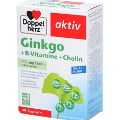 Ⓡ Ginkgo + B-Vitamine + Cholin>Doppelherz Clearance