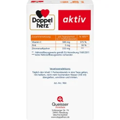 Heiße Zitrone mit Vitamin C + Zink|Doppelherz New