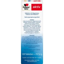 Magnesium + Calcium + D3 - Jetzt 20% mit dem Code 20 sparen*|Doppelherz Outlet