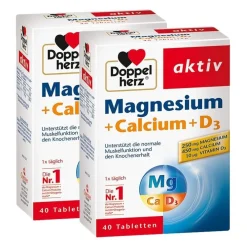 Doppelherz® Magnesium + Calcium + D3> Best