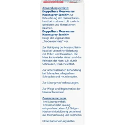 ® Meerwasser Nasenspray Panthenol|Doppelherz Online