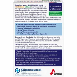 system GLUCOSAMIN 1000 + CURCUMA VEGAN>Doppelherz