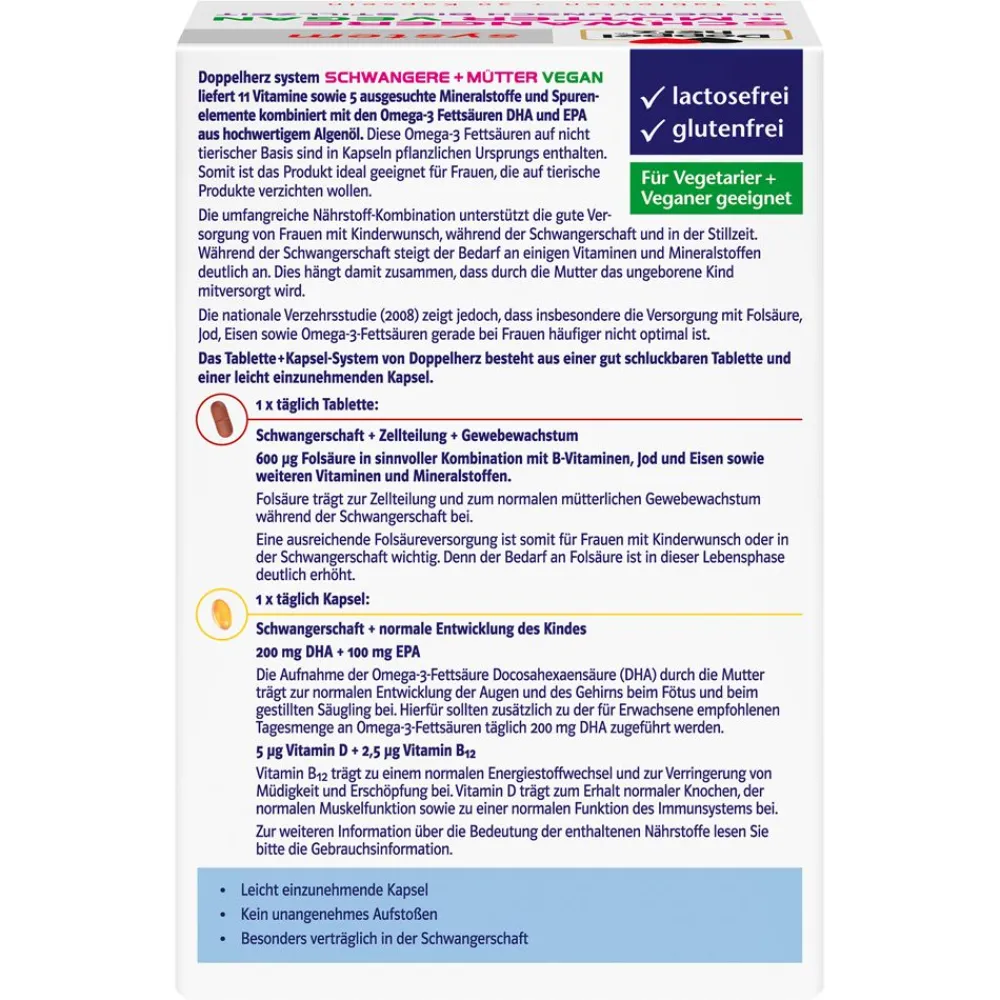 ® system Schwangere + Mütter vegan>Doppelherz New