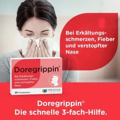 Tabletten bei Erkältungsschmerzen|Doregrippin