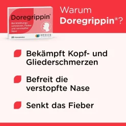 Tabletten bei Erkältungsschmerzen|Doregrippin