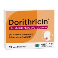 Waldbeere Lutschtabletten bei Halsschmerzen|Dorithricin Clearance