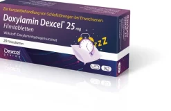 Doxylamin Dexcel® 25 mg Filmtabletten, kurzzeitige Hilfe bei Schlafstörungen| Sale