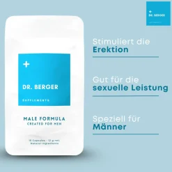 ® Male Formula – Natürliches Potenzmittel für Männer – Alternative zu Viagra und Kamagra>Dr. Berger Clearance