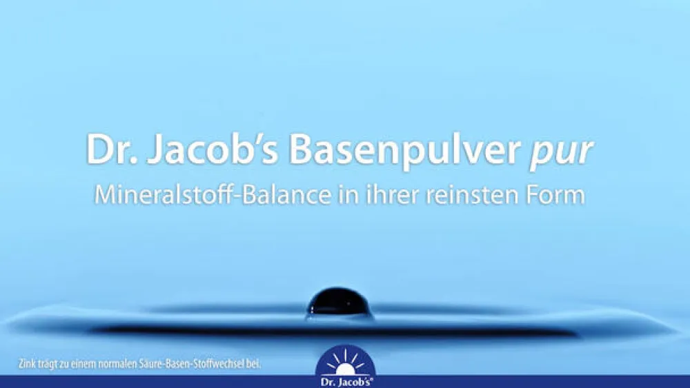 Dr. Jacob's Basenpulver pur Citrat-Laktat Mineralstoffe Kalium Magnesium Calcium| Clearance