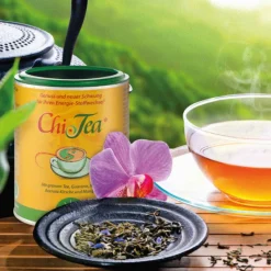 Dr.Jacob's Chi-Tea grüner Tee mit Akazienfaser Kaffee Mate Guarana Acerola Mango><noscript><img width=
