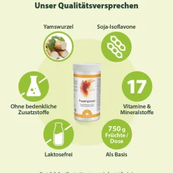 Dr. Jacob's Frauenpower Frucht-Getränkepulver Phytoöstrogene aus Soja|Dr. Jacob's Outlet