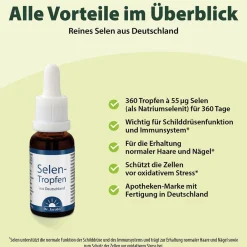 Dr. Jacob's Selen-Tropfen 55 mcg Natriumselenit 360 Tropfen vegan><noscript><img width=