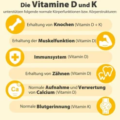 Dr. Jacob's Vitamin D3K2 Öl 800 IE/20 mcg D3+K2 640 Tropfen><noscript><img width=