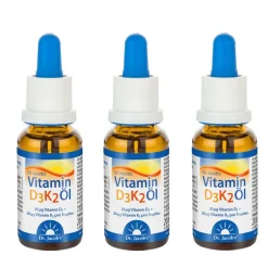 Dr. Jacob's Vitamin D3K2 Öl 800 IE/20 mcg D3+K2 640 Tropfen> Outlet