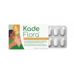 DR. KADE KadeFlora Milchsäurebakterien Vaginalkapseln - zum Aufbau und Erhalt der Vaginalflora> New