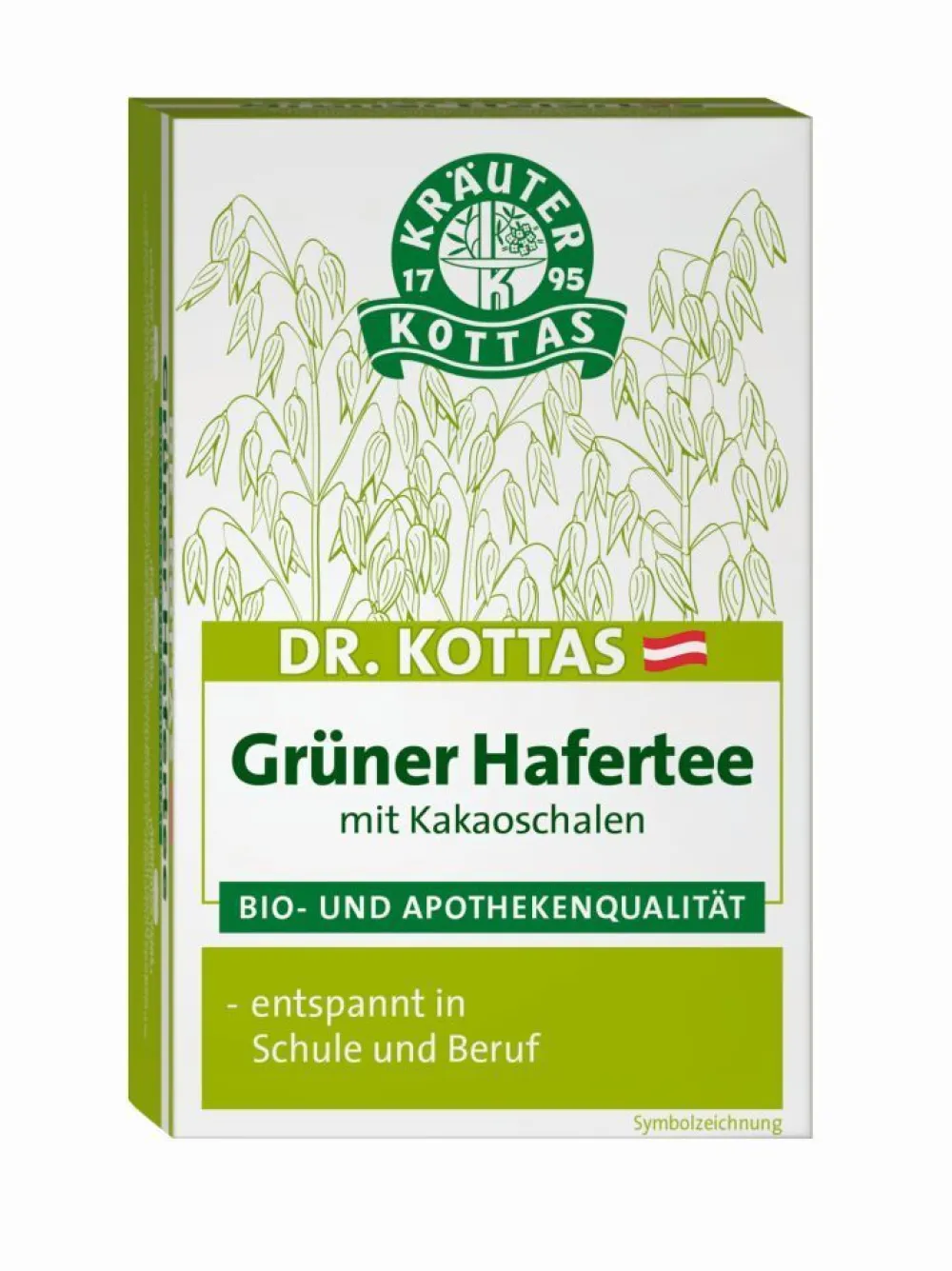 Grüner Hafertee mit Kakaoschalen|Dr. Kottas New