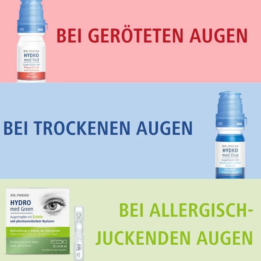 Hydro med Red Augentropfen>DR. THEISS