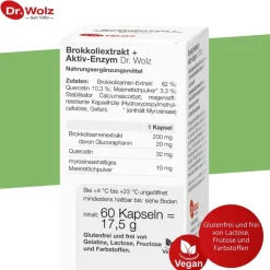 Brokkoliextrakt + Aktiv-Enzym|Dr. Wolz Discount