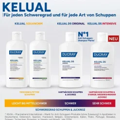 KELUAL DS ORIGINAL Anti-Schuppen Intensivpflege-Shampoo + Elution Ausgleichendes Shampoo 100 ml GRATIS|Ducray Hot