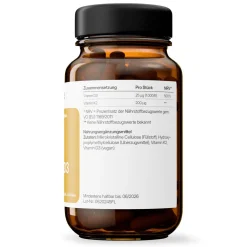 dunatura Vitamin D3+K2 25μg + 200 μg  - 56 Kapseln in Glasflasche - vegan| Hot