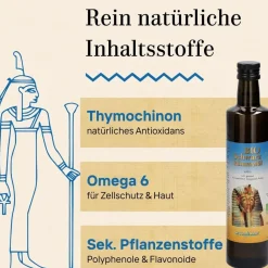 Dynamis Ägyptisches Schwarzkümmelöl Bio kaltgepresst| Online