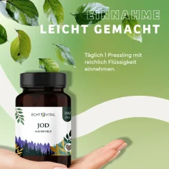 Jod aus Bio Kelp|Echt Vital Clearance