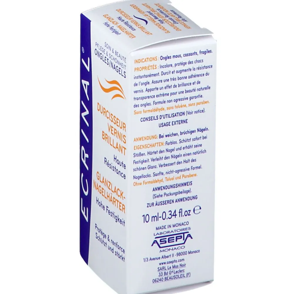 ECRINAL® Glanzlack-Nagelhärter> Best