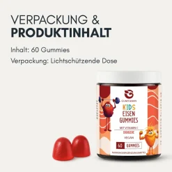 Eisen Gummibärchen für Kinder| Gumtamin|