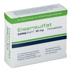 Eisensulfat Lomapharm 65 mg Tabletten| Best