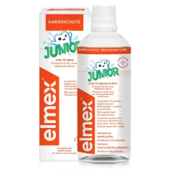 Junior Zahnspülung - für Kinder von 6-12 Jahren|elmex Hot