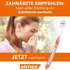 Zahnbürste Kariesschutz Inter X mit Kurzkopf mittel>elmex Best
