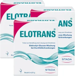 Elotrans® Elektrolyt- und Flüssigkeitszufuhr bei Durchfallbedingten Salz- und Wasserverlusten| Online