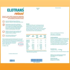 Elotrans® reload – Veganes Trinkpulver – nach anstrengenden Aktivitäten oder bei Erschöpfung, Isotonische Elektrolyt-Glucose-Mischung><noscript><img data-lazyloaded=
