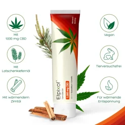 ® Cannabis Gel mit 1.000 mg CBD – Wärmesalbe|Elpixol Sale