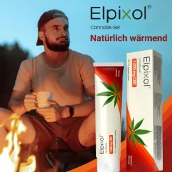 ® Cannabis Gel mit 1.000 mg CBD – Wärmesalbe|Elpixol Sale