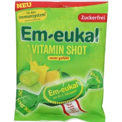 ® Vitamin Shot – Gefüllte Bonbons mit 10 Vitaminen|Em-eukal