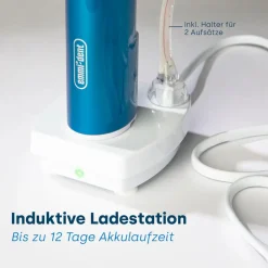 Emmi®-dent Platinum Ultraschallzahnbürste Basis-Set blau><noscript><img width=
