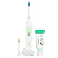 emmi-dent Ultraschallzahnbürste Metallic Naturweiß> Sale