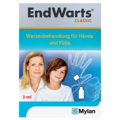 CLASSIC: Lösung mit Ameisensäure gegen Warzen und Dornwarzen, Warzenbehandlung für Hände und Füße|EndWarts Best