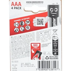 ® MAX Batterien AAA Micro|Energizer Clearance