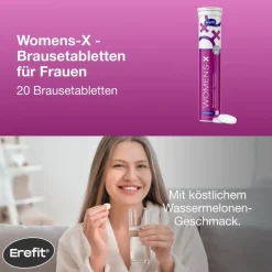 Erefit Womens-X - Brausetabletten für Frauen  – Alternative zu Viagra und Kamagra|