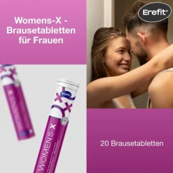 Erefit Womens-X - Brausetabletten für Frauen  – Alternative zu Viagra und Kamagra|